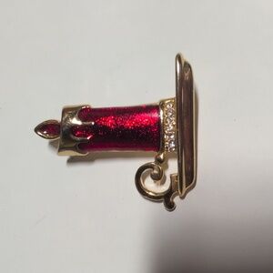 Candle Brooch